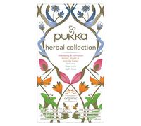 Pukka Herbal Collection, Tè e Tisane Biologiche Assortite, 5 Gusti, Ingedienti 100% Naturali, Ideale Per Rimanere Attivi, 20 Filtri