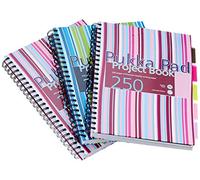 PUKKA PAD A4 PROJECT BOOK HARDBACKASST