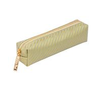 Pukka Pad Astuccio in ecopelle verde con cerniera, Verde, 7.9" H x 17.7" W x 2" D, Astuccio in ecopelle con cerniera