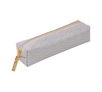 Pukka Pad, Blu, 7.9" H x 17.7" W x 2" D, Astuccio in ecopelle con cerniera