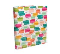 Pukka Pad, Carpe Diem - Raccoglitore arrotolato precaricato, 31,5 x 27,4 cm, include indice, dettagli personali, pagine per pianificazione, precaricato con divisori in 5 parti, meccanismo standard a 3 anelli, colore wash