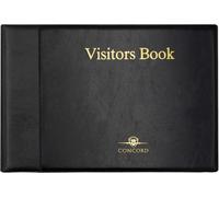 Pukka Pad, Concord Visitors Record Book - Refillable 3 Ring Binder with 50 Sheet