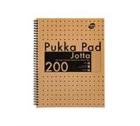 Pukka Pad, Jotta - Confezione da 3 quaderni a doppio filo, carta da 80 g/m² con