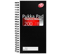 Pukka Pad - Libro per 200 messaggi telefonici, 152 x 280 mm, confezione da 5