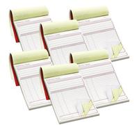 Pukka Pad NCR - Blocco per fatture duplicate senza carbone, blocco per fatture personalizzate, fogli numerati facili da strappare, blocco per ricevute per piccole imprese e fatture autonome