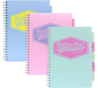 Pukka Pad PP18630 - Quaderno per progetti pastello, formato A4, confezione da 3