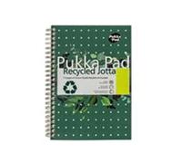 Pukka Pad, Recycled A5 Writing Pad - Pack of 3 Wirebound Notebooks with 110 Page