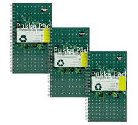 Pukka Pad, Recycled Things To Do Today Note Pad - Pack of 3 Wirebound Notebooks