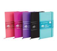 Pukka Pad Signature Soft Cover Notebook Casebound A5 Assorted (Pack of 5)