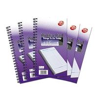 Pukka Pad Things To Do Today - Blocco note a spirale, Confezione da 5