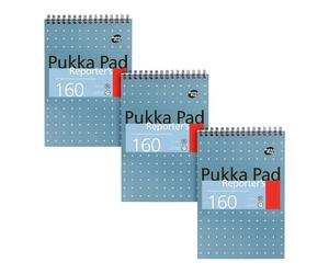 PUKKA REPORTERS S/HAND NOTEBOOK 80G 160P