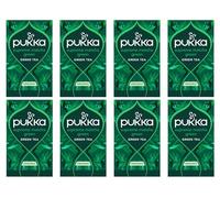 Pukka Tè, Delizioso Tè Verde rivitalizzante e Matcha per il tuo benessere quotidiano, 20 filtri ora a CONFEZIONE DA 8! (20 filtri x 8 Pacchetti)