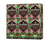 Pukka Teas Menta Piperita Pukka E Liquirizia 20 Per Confezione (Confezione da 6)