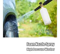 Pukkr Snow Foam Lance automatica per idropulitrice Jet Foam con connessione a sgancio rapido Compatibile con idropulitrici serie K2 a K7 Attacco per pulizia tecnica