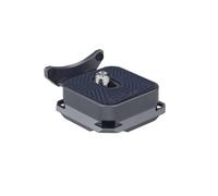 PUKOKO Piastra di Sgancio Rapido Antideviazione con vite da 1/4'' 3/8'', Compatibile con le Misure Standard Arca Swiss, Adatta alla Maggior Parte delle DSLR