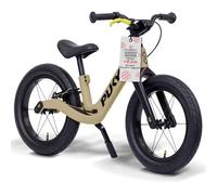 PUKY Next 14" Sand/Black | Ruota regolabile in altezza 2-6 anni | Bicicletta per bambini dai 2 anni in su, con freno e manopole di sicurezza | Balance Bike | Tecnologia FlipChip, ruote da 12 pollici
