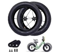 PUKY Next, set di ruote da 14", nero, 2 pneumatici da 14 pollici, ruote | Per bicicletta per bambini dai 2 ai 6 anni, accessori Puky, pneumatici per Balance Bike, pezzi di ricambio per bicicletta