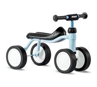PUKY PUKYLINO Retro Blue | veicolo antiscivolo per interni bambini a partire da 1 anno | Girello | Giocattolo per bambini | Seduta ergonomica, maniglie di sicurezza e cuscinetti per manubrio |