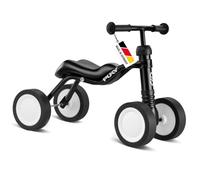 PUKY WUTSCH Nero | Bici senza pedali 1 anno | Bicicletta senza pedali 1 anno | Balance bike 1 anno | Bici 1 anno ergonomica con maniglie sicurezza e ruote silenziose | Rivestimento antiurto