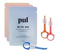 PUL Strumento da masticare e strumento di rimozione per allineatore trasparente 2 in 1 | Combo Chewie + Dispositivo di rimozione ortodontico | Privo di BPA per Invisalign | Confezione da 3