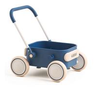 PULA - Girello con ruote, per bambini da 6 a 12 mesi, regalo di compleanno di 1 anno, per interni ed esterni (blu navy)
