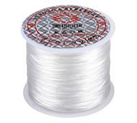 PULABO 60 m/rotolo forte elastico perline di cristallo cavo 1 mm per bracciali filo stretch collana stringa gioielli fai da te che fanno linea di cavi moda