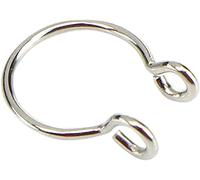 PULABO Anello per naso finto Acciaio al titanio Gioielli per piercing finti Unisex per labbro Anello per setto Anello per naso finto Hoop moda