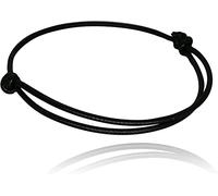 PULABO Bracciali con cordino nero rosso della Boemia fatti a mano | Cavigliera, braccialetti regolabili con cuore di elefante a farfalla per donna, uomo, ragazza, ragazzo moda