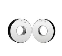 PULaif Calibro a Filo a Spirale, Set di calibri ad Anello filettato 2A Precisione Acciaio for Cuscinetti Misure Multiple Confezione da 1 Set Calibro Go No Go(1-20UNEF-2A)
