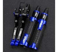 PULaif Freno a Mano Leva Freno Frizione Moto CNC per Honda VFR400 NC3019 VFR 400 NC 30 19 1989-1992 1991 1990 Manubrio Freni Accessori Impugnatura Multicolore(Blue)