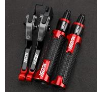 PULaif Freno a Mano Manubrio Manopole Accessori 7/8" 22MM per CFMOTO 150NK 150 NK 2019-2024 2023 2022 2021 2020 Leve Freno Frizione Moto Multicolore(Red)