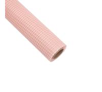 PULaif Nastri di Raso Spessi e Larghi, Tulle con Fori Grandi, Nastro Decorativo in Rete, Nastro Regalo Largo, for Confezioni Regalo di Fiori Fai da Te, Decorazione da tavola, Compleanno(Pink B)