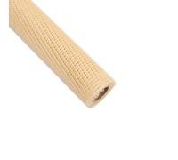 PULaif Nastri di Raso Spessi e Larghi, Tulle con Fori Grandi, Nastro Decorativo in Rete, Nastro Regalo Largo, for Confezioni Regalo di Fiori Fai da Te, Decorazione da tavola, Compleanno(Beige)