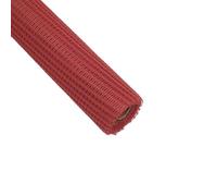 PULaif Nastri di Raso Spessi e Larghi, Tulle con Fori Grandi, Nastro Decorativo in Rete, Nastro Regalo Largo, for Confezioni Regalo di Fiori Fai da Te, Decorazione da tavola, Compleanno(Red)