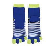 PULaif Pacchetto Calzini per Le Dita dei Piedi, Calzini a Cinque Dita for Uomo EU 39-44 US 6-10 Multicolore Confezione da 5 Paia(5 Pairs Blue)