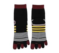 PULaif Pacchetto Calzini per Le Dita dei Piedi, Calzini a Cinque Dita for Uomo EU 39-44 US 6-10 Multicolore Confezione da 5 Paia(5 Pairs Black)