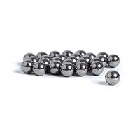 PULaif Sfere per Cuscinetti, Sfere for Cuscinetti di precisione Gcr15 in Acciaio Inossidabile 304, Confezione da 100, 1-6 mm(3.965mm)
