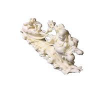 PULaif Statue Decorazione Ornamenti, Statua Fengshui del Buddha Che Ride, Dio della ricchezza, con Borsa for Soldi, Decorazione for la casa, 13,8x5,7x3,4 cm