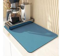 PuLAif Tappetino da caffè Antiscivolo Assorbente in Terra di diatomee di Varie Dimensioni for Il Bar della Cucina(B Style,Width50*length60cm)