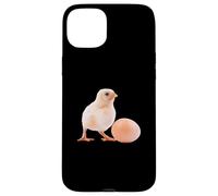 Pulcino di pollo con uovo marrone Custodia per iPhone 15 Plus