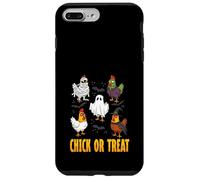 Pulcino o scherzetto divertente Halloween 2026 vestito pollo Custodia per iPhone 7 Plus/8 Plus