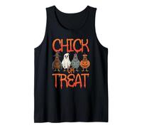 Pulcino o Scherzetto Divertente se Ti Prendi Cura Facilmente Durante la Notte di Halloween Canotta