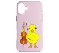 Pulcino Violoncello Custodia per iPhone 16 Plus