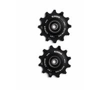 Elvedes Cp2017101 2x12s Jockey Wheel Set Nero Black