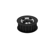 Pulegge Di Tensione Per Larghezza Cinghia 25/30mm 18T/19T/20T/22T HTD8M Ruota Sincrona Con Boccola Senza Chiavetta Foro 8-15mm Puleggia Dentata In Acciaio Tendicinghia(8mm,19T,30mm)
