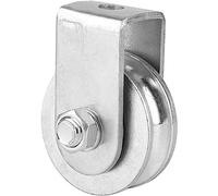 Pulegge girevoli resistenti per corde, ruota di sollevamento senza cuscinetti, rulli resistenti per sistemi di sollevamento e sollevamento efficienti