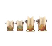 Pulegge in Nylon da 30 mm/50 mm, scanalate a V/U, Adatte per Lo Scorrimento dei rulli di Scorrimento nei sistemi di Porte, realizzate in Nylon ad Alta Resistenza, Lisce, Ideali per progetti