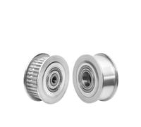 Pulegge meccaniche per cinghie dentate 1 pz HTD Puleggia Tenditrice 15/16/18/20/24/25 T Foro 3-9mm Larghezza Della Cinghia 10/15mm Tensionamento Cuscinetto Ruote Sincrone(4mm,15 TEETH_11MM(TOOTHLESS))