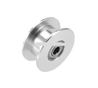 Pulegge meccaniche per cinghie dentate 3 pezzi GT2 senza denti puleggia dentata foro 3mm 4mm 5mm 6mm con cuscinetti for parti della stampante 3D cinghia dentata 6mm 10mm 15mm(3mm)