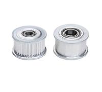 Pulegge meccaniche per cinghie dentate Puleggia tenditrice in alluminio 12-20T XL con/senza larghezza dello slot 11mm alesaggio 3-15mm(3mm,12T(Without Tooth))